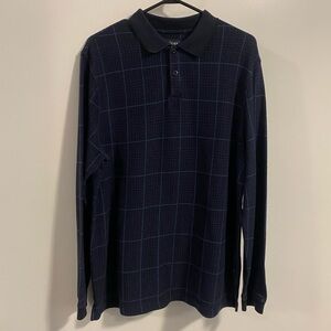 Navy Blue Polo Long Sleeve